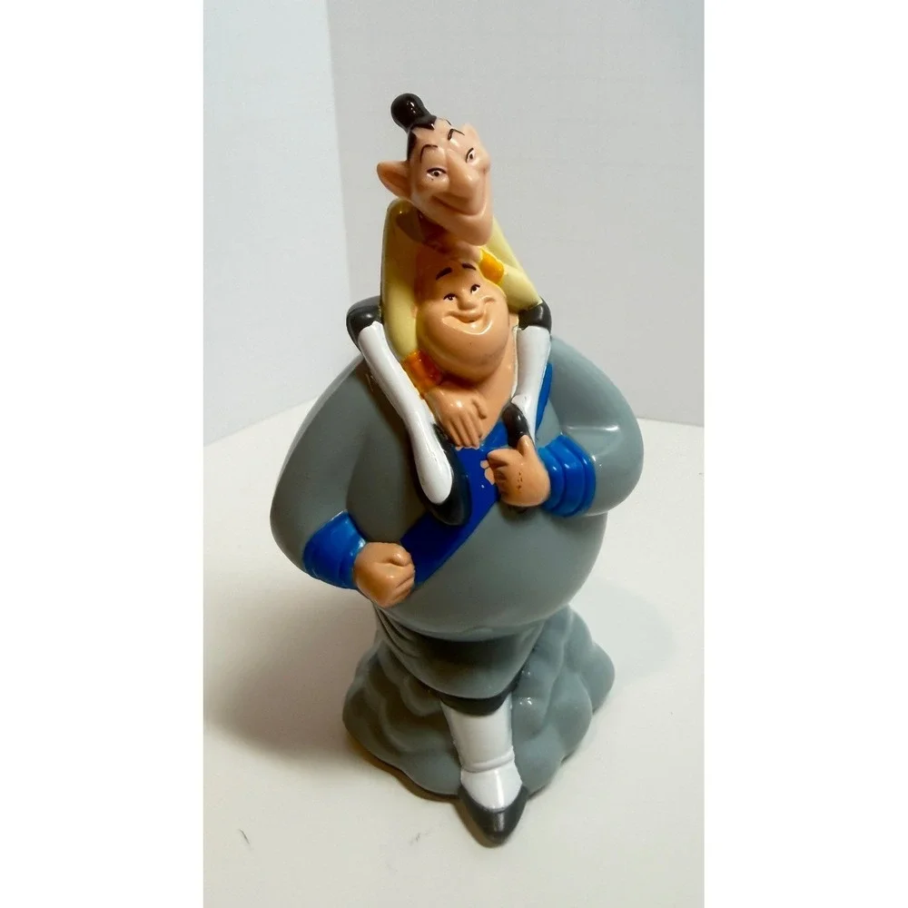 Vintage 1998 McDonald's Disney Mulan Chien-Po Yao Ling Working Toy 5